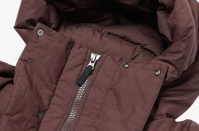 ザ・ノース・フェイス オルタレーションバフズジャケットの首元