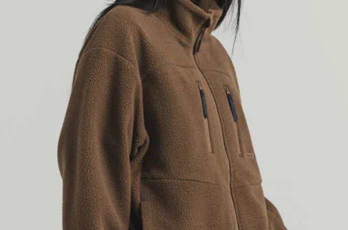 茶色のマーモット POLARTEC Compass Fleece Jacket Pro