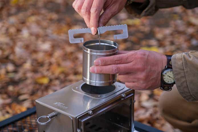 フィールドアのミニ薪ストーブ煙突