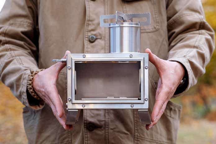 フィールドアのミニ薪ストーブ