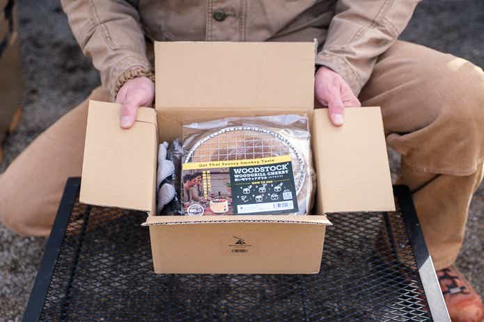 ウッドグリルのパッケージ