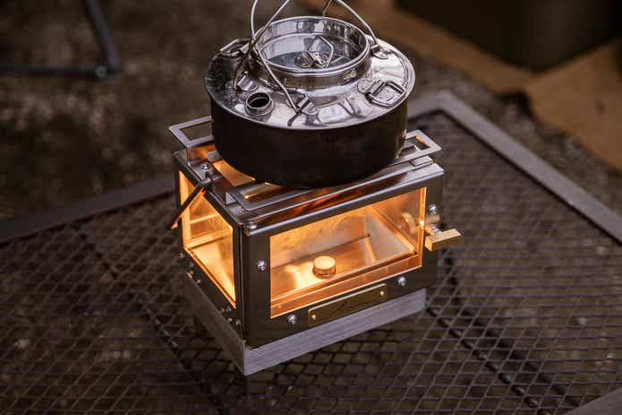 オーラ ルミで湯沸かし