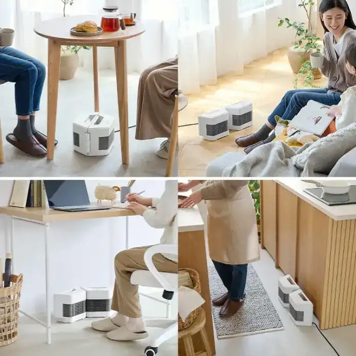 アイリスオーヤマのツインセラミックヒーター