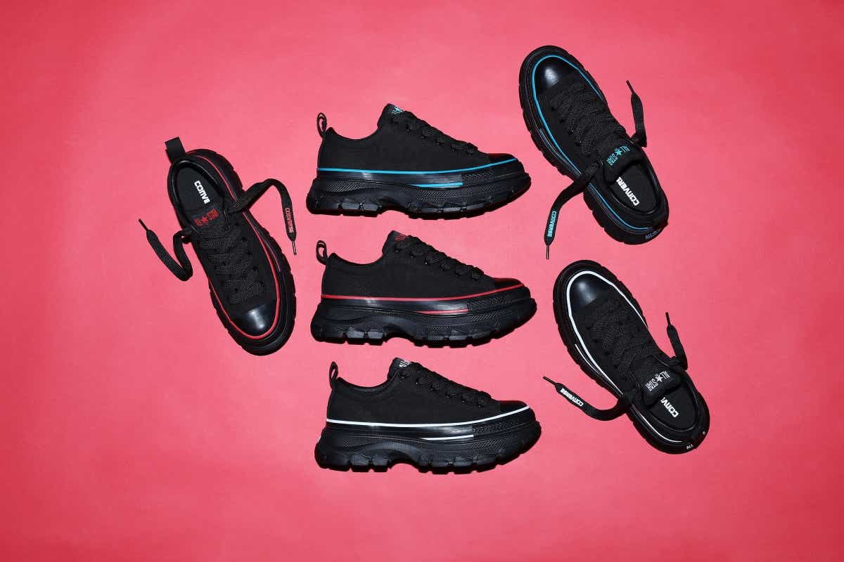 コンバース 、「ALL STAR TREKWAVE CS OX」と「ALLSTAR TREKWAVE AP OX」