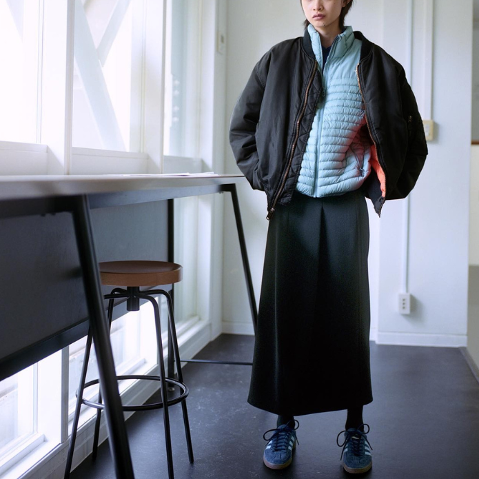 サンダージャケットで楽しむ軽快ミドルレイヤーコーデ