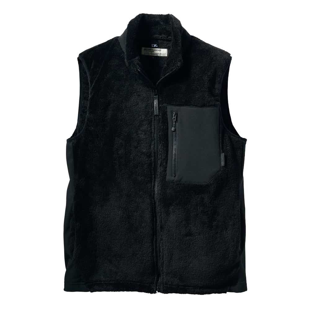 リーズナブルな価格が魅力のフリースベスト。アタッチメントシステム対応で使いやすい