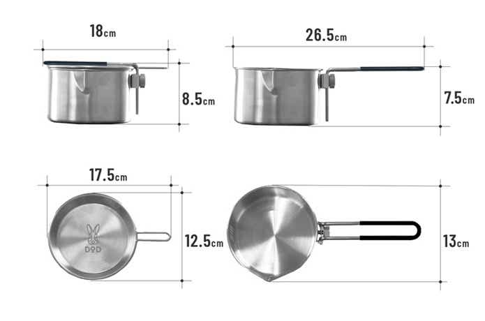 DODのシェラケトルアゲムシのサイズ表