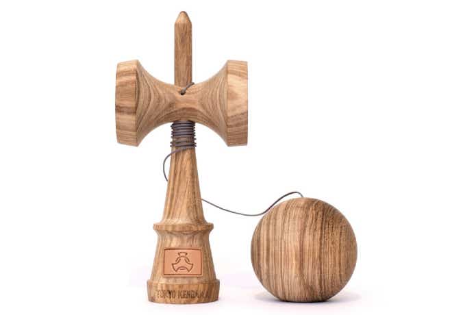 TOKYO KENDAMAの「ZEBRAWOOD HOLDER SET 5th Shape」