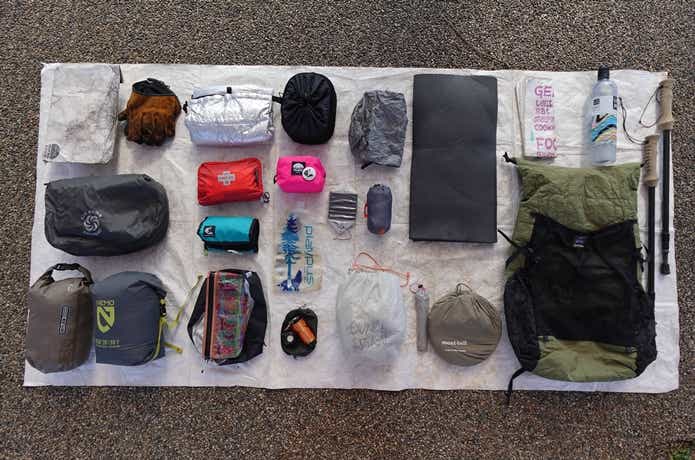 CAMPたかにぃの装備一式