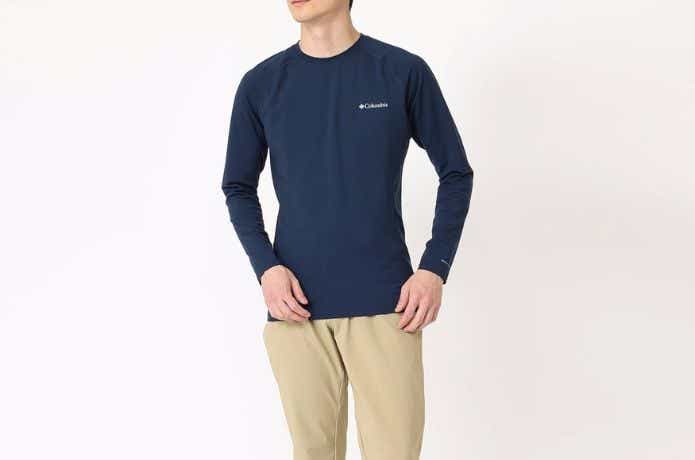 コロンビア オムニヒートインフィニティ―ニットロングスリーブクルー