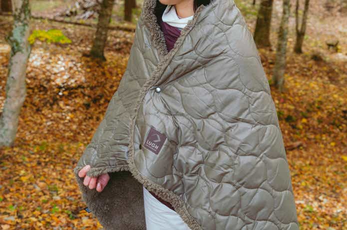 RUGH（ルー）の「魔法瓶ブランケット」