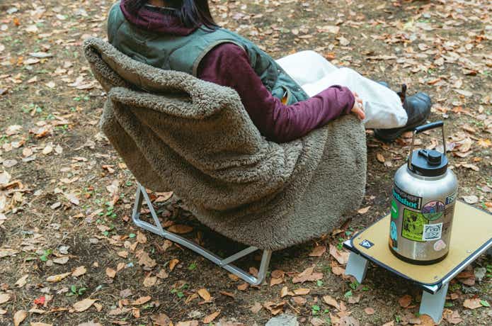 RUGH（ルー）の「魔法瓶ブランケット」