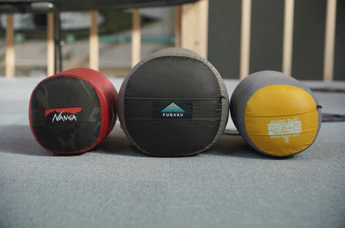 FUGAKUとダウンハガーとオーロラ550