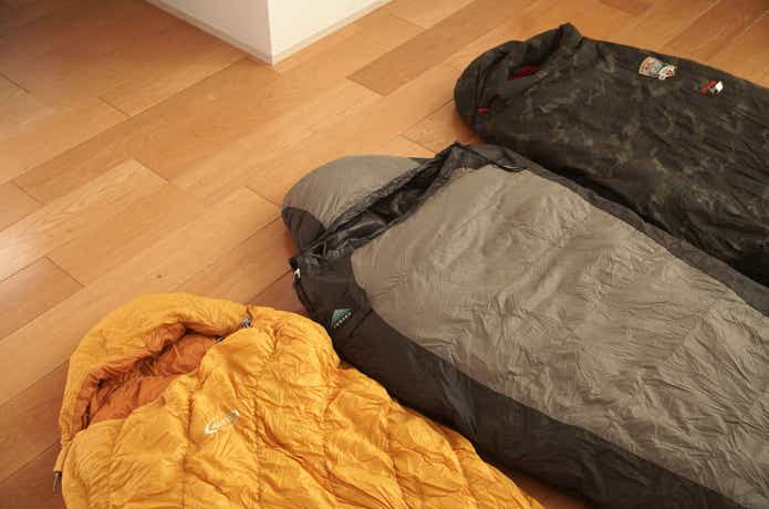 FUGAKUとダウンハガーとオーロラ550