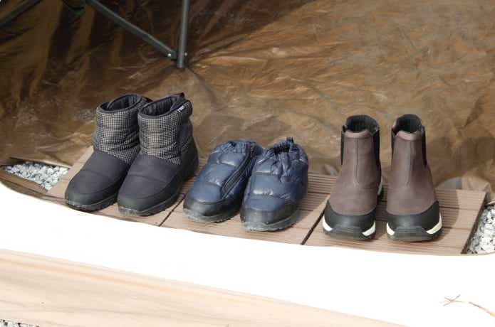 ワークマンの新作冬シューズ3つ