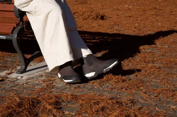 防寒ラークスチェルシーpr.6の着用画像