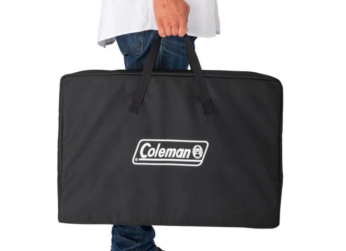 コールマン 　デュアルガスバーナーストーブ　フラットテーブル/60（ブラック）　カセットガス
