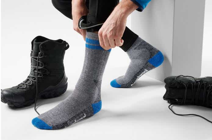 スマートウール「マウンテニア マキシマムクッション トールクルー」