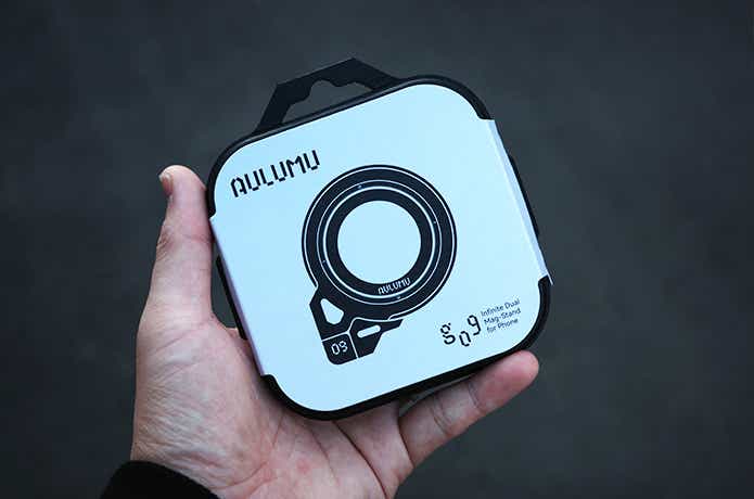 aulumuのスマホリングのパッケージ