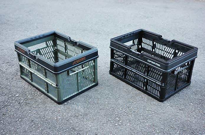 Kumimokuとキャプテンスタッグの折り畳みコンテナ