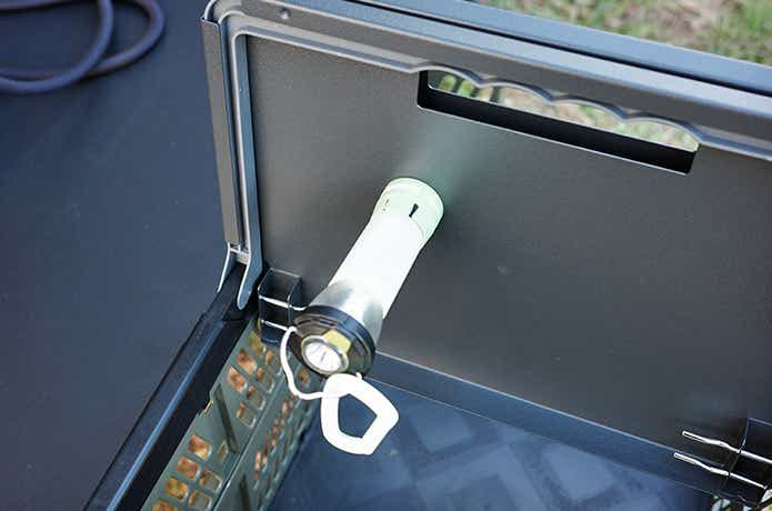 トレーブルにくっつけたゴールゼロ