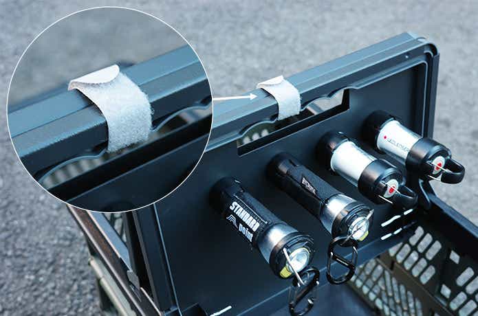 固定したトレーブル