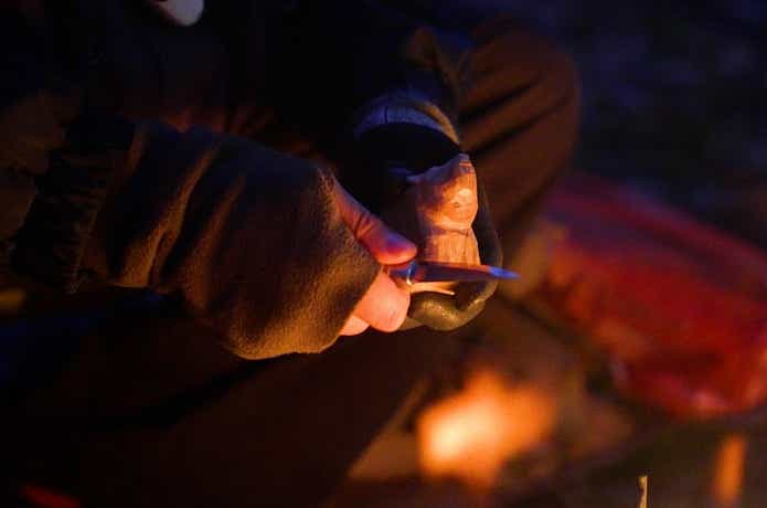 UPI OUTDOOR PRODUCTSの「ウッドカービング キット 熊」