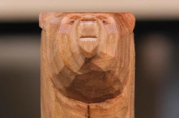 UPI OUTDOOR PRODUCTSの「ウッドカービング キット 熊」