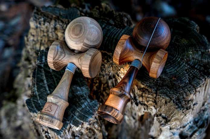 TOKYO KENDAMAの「ZEBRAWOOD HOLDER SET 5th Shape」