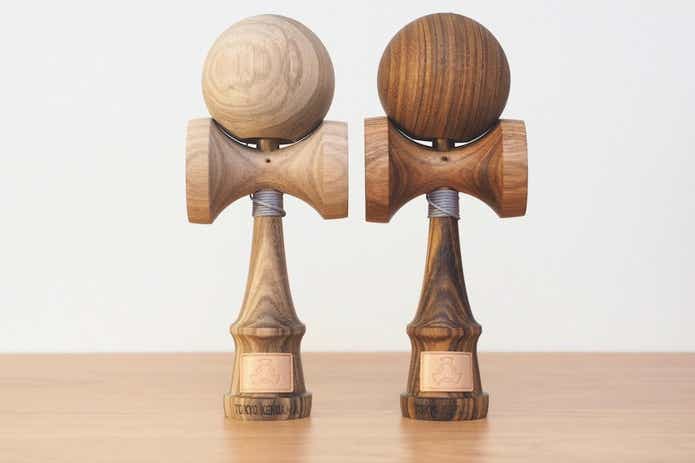 TOKYO KENDAMAの「ZEBRAWOOD HOLDER SET 5th Shape」