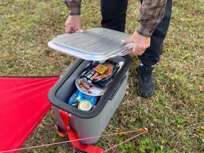 Oysterのクーラーの内部