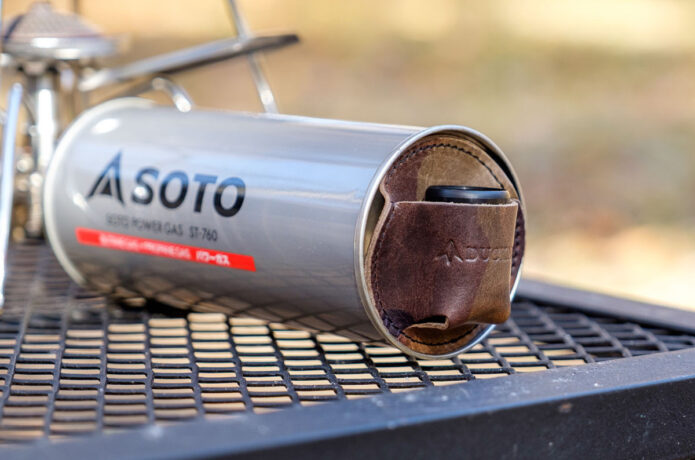 ガス缶キャップ入れ