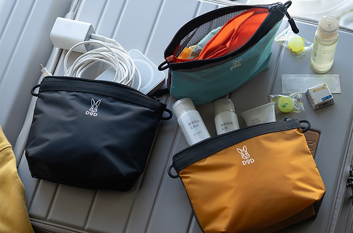 “仕分け名人”ここに爆誕!DODの新作ポーチなら、キャンプの小物迷子はもうゼロです