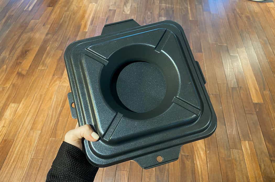 カコム グリルプレートの裏面