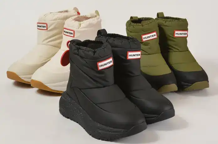 ハンター「ユニセックス ハンターグリップ ショート スノーブーツ」