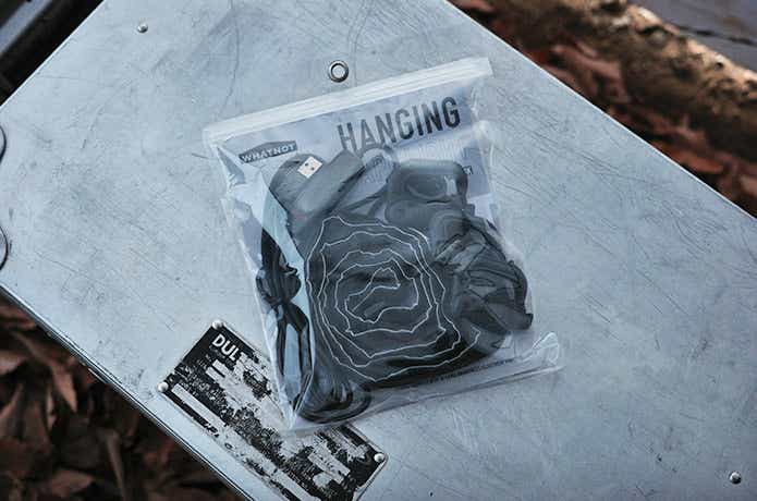 ハンギングテープライトのパッケージ