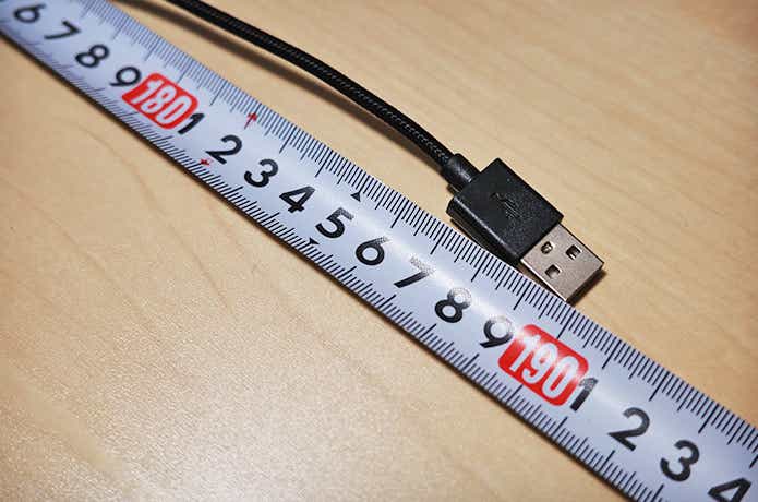 ケーブルの長さ