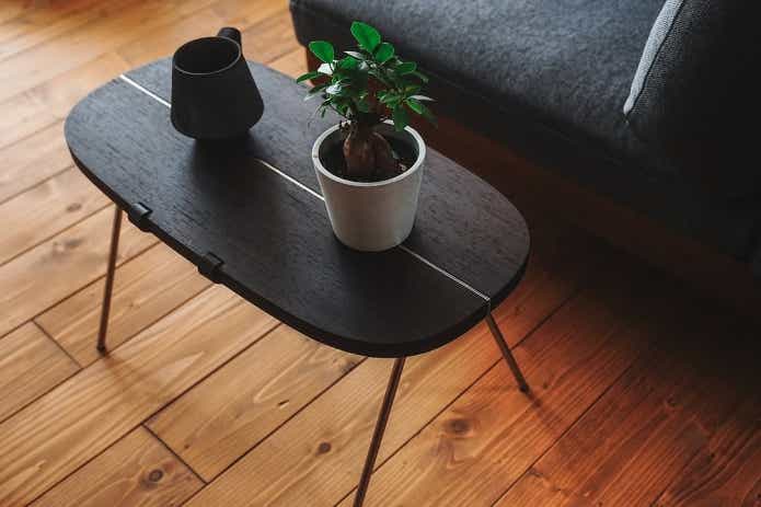 PROLOGトートテーブルを自宅で使っている