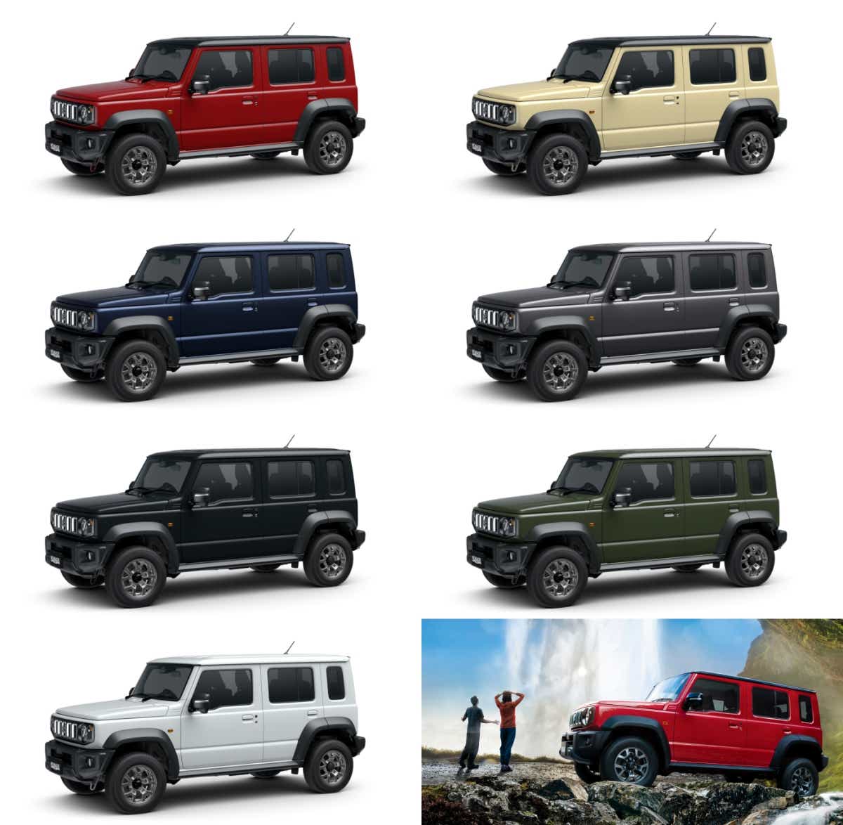 スズキ　SUZUKI「ジムニー ノマド」カラー種類