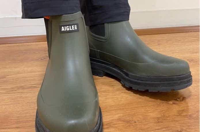 エーグル メンズ ソフトレイン2 ラバーブーツ