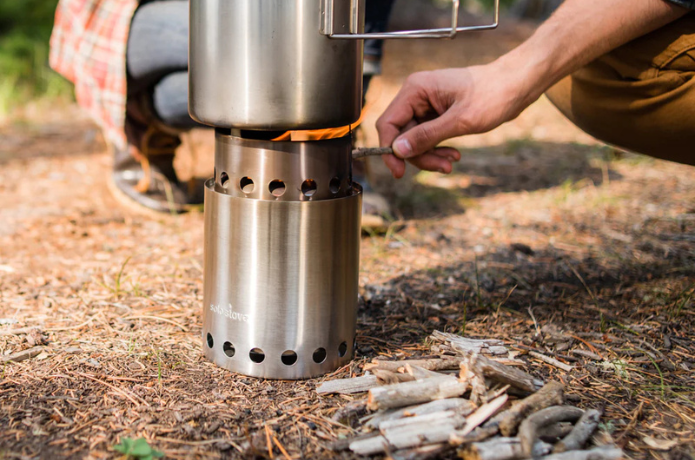 ソロストーブ タイタンでお湯を沸かす
