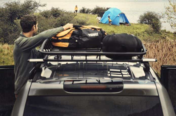 スーリー キャニオンXT TH859XTから荷物を下ろす