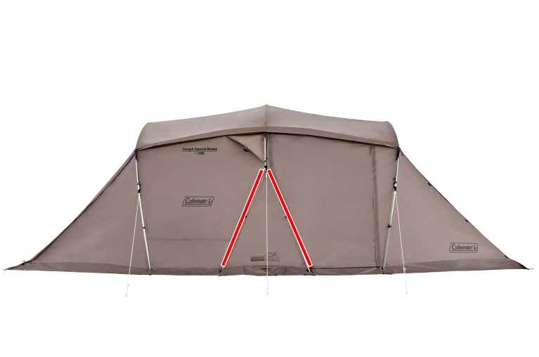 コールマン 新作2ルームテント タフスピードドーム