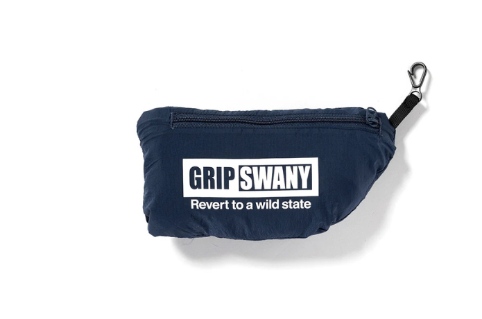 収納したグリップスワニー GS PACKABLE PANTS