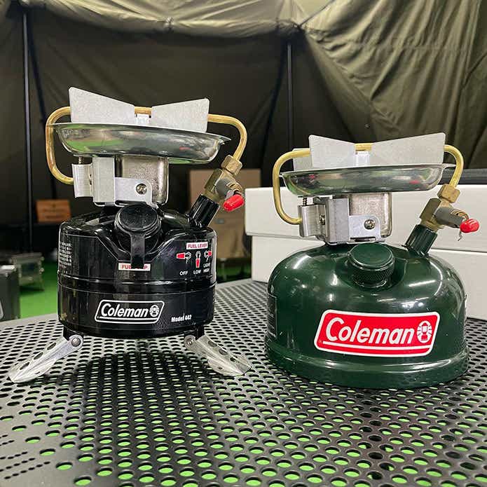 コールマンガソリンストーブ508と442