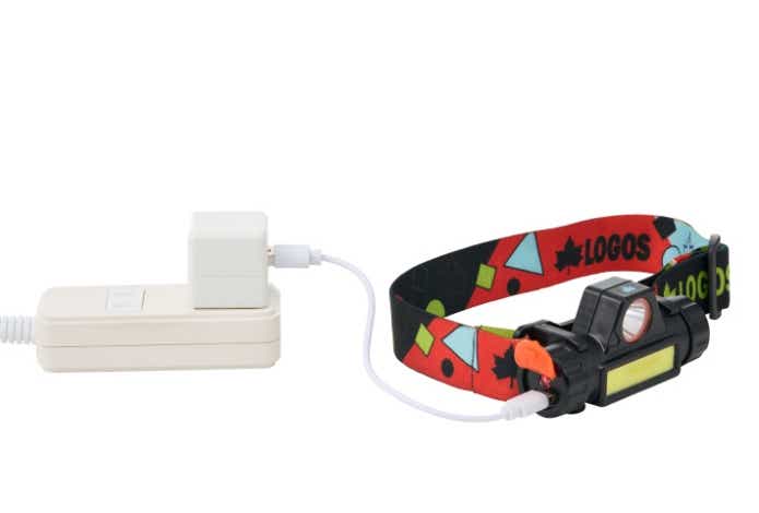 充電式ヘッドライト