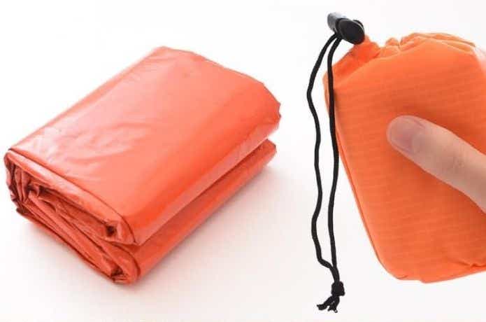 Croixx サバイバルシート 非常用寝袋と収納袋