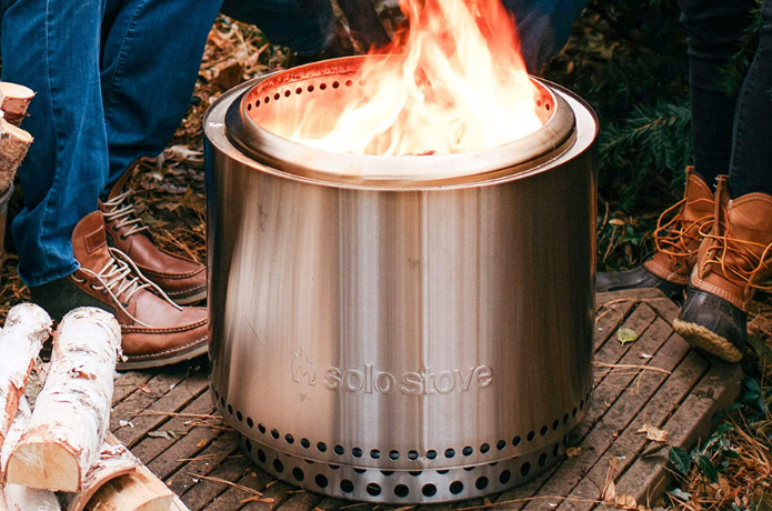 ソロストーブ ボンファイヤーで焚き火