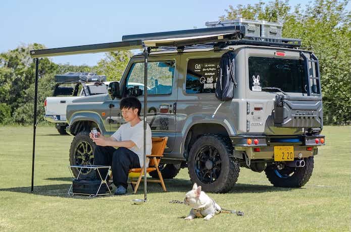 ジムニーと筆者