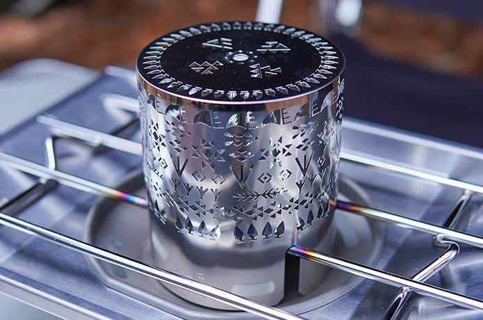 FUTUREFOX「フラットバーナー専用ヒーターアタッチメント」セット時